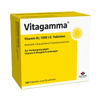 VITAGAMMA Vitamin D3 1.000 I.E. Tabletten - 200St - Vitamine