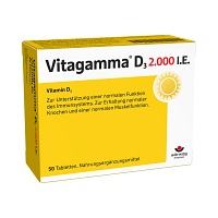 VITAGAMMA D3 2.000 I.E. Vitamin D3 NEM Tabletten - 50St - Vitamine