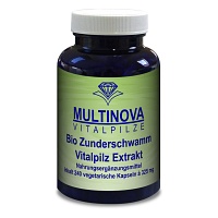 BIO ZUNDERSCHWAMM Extrakt Kapseln - 240St