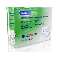 ALVITA All-in-One Inkontinenzhose super medium Tag - 24St