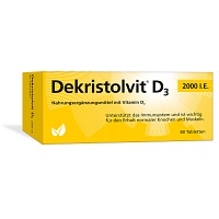 DEKRISTOLVIT D3 2000 I.E. Tabletten - 60St - Calcium & Vitamin D3