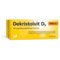 DEKRISTOLVIT D3 4000 I.E. Tabletten - 30St - Calcium & Vitamin D3