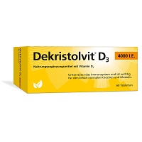 DEKRISTOLVIT D3 4000 I.E. Tabletten - 60St - Calcium & Vitamin D3