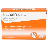 IBU 400 Dr.Mann Filmtabletten - 20St - Schmerzen allgemein