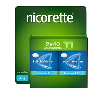 NICORETTE freshmint 4 mg Lutschtabletten gepresst - 80St
