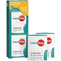 LACTOSTOP 3.300 FCC Tabletten Klickspender Dop.Pa. - 2X100St - Lactoseintoleranz