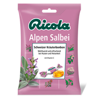 RICOLA m.Z.Beutel Salbei Alpen Salbei Bonbons - 75g - Bonbons zuckerhaltig