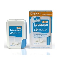 LACTRASE 6.000 FCC Tabletten im Klickspender - 60St - Lactoseintoleranz