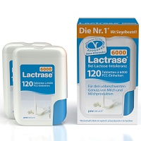 LACTRASE 6.000 FCC Tbl.im Klickspender Doppelpack - 2X120St - Lactoseintoleranz