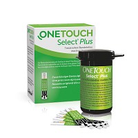 ONE TOUCH Select Plus Blutzucker Teststreifen - 50St