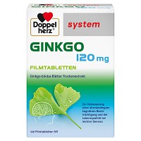 DOPPELHERZ Ginkgo 120 mg system Filmtabletten - 120St - Gedächtnisstärkung