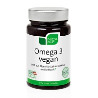 NICAPUR Omega 3 vegan Kapseln - 30St