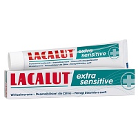LACALUT extra sensitive Wirkzahncreme - 75ml - Zahncreme