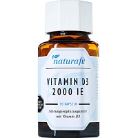 NATURAFIT Vitamin D3 2000 I.E. Kapseln - 90St