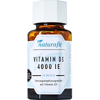 NATURAFIT Vitamin D3 4000 I.E. Kapseln - 90St