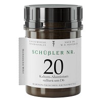 SCHÜSSLER NR.20 Kalium aluminium sulf.D 6 Tabl. - 400St