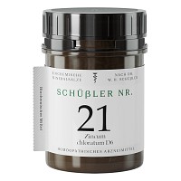 SCHÜSSLER NR.21 Zincum chloratum D 6 Tabletten - 400St