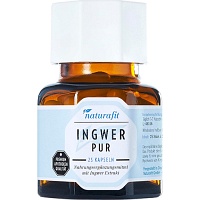NATURAFIT Ingwer Pur Kapseln - 25St
