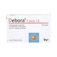 DEBORA 5.600 I.E. Kapseln - 20St