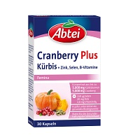 ABTEI Kürbis Plus Cranberry Kapseln - 30St