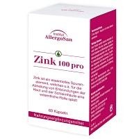 ALLERGOSAN Zink 100 pro Kapseln - 60St