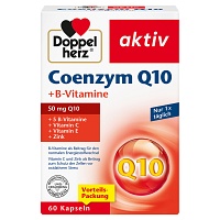 DOPPELHERZ Coenzym Q10+B Vitamine Kapseln - 60St - Mineral & Vitalstoffe