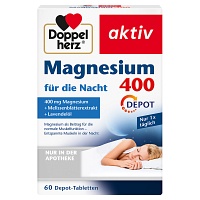 DOPPELHERZ Magnesium 400 für die Nacht Tabletten - 60St - Magnesium