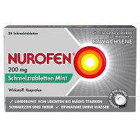 NUROFEN 200 mg Schmelztabletten Mint