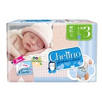 CHELINO 3 Babywindel Tummies 4-10 kg - 36St