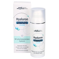 HYALURON Nachtpflege Creme - 50ml - Trockene & empfindliche Haut