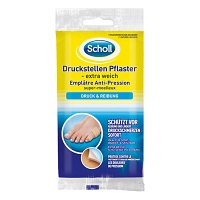 SCHOLL Druckstellen Pflaster extra weich - 1St - Druck & Ballenschutz