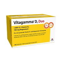 VITAGAMMA D3 Duo 1.000 I.E Vit.D3 150mg Magnes.NEM - 100St - Vitamine
