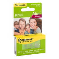 OHROPAX mini Silicon Ohrstöpsel - 8St - Gehör- & Augenschutz