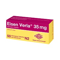 EISEN VERLA 35 mg überzogene Tabletten - 50St - Eisen