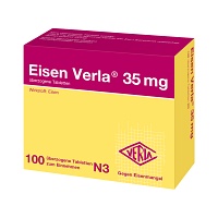 EISEN VERLA 35 mg überzogene Tabletten - 100St - Eisen