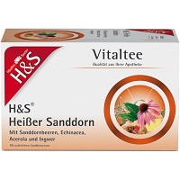 H&S heißer Sanddorn Vitaltee Filterbeutel - 20X2.0g - Wohlfühl & Vitaltees