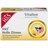 H&S heiße Zitrone Vitaltee Filterbeutel