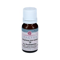 STRYCHNOS nux vomica D 6 Globuli - 10g
