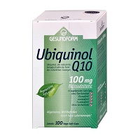 GESUNDFORM Ubiquinol Q10 100 mg Vega-Soft-Caps - 100St