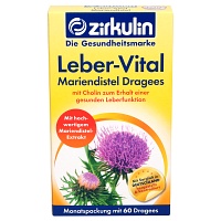 ZIRKULIN Leber-Vital Mariendistel Dragees - 60St - Leber & Galle