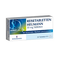 REISETABLETTEN Heumann 50 mg Tabletten - 20St - Übelkeit & Schwindel