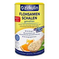 ZIRKULIN Flohsamenschalen gemahlen Pulver - 200g