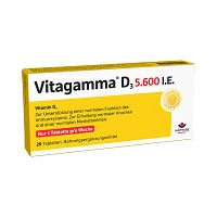 VITAGAMMA D3 5.600 I.E .Vitamin D3 NEM Tabletten - 20St - Calcium & Vitamin D3