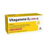 VITAGAMMA D3 5.600 I.E. Vitamin D3 NEM Tabletten - 50St - Calcium & Vitamin D3