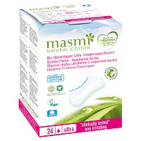 BIO SLIPEINLAGEN ultra 100% Bio-Baumwolle MASMI - 24St