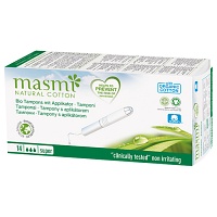 BIO TAMPONS Super m.Applik.100% Bio-Baumw.MASMI - 14St