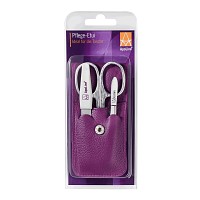 APOLINE Manicure Etui 3teilig lila - 1St