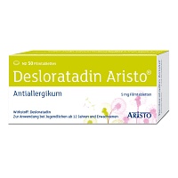 DESLORATADIN Aristo 5 mg Filmtabletten - 50St