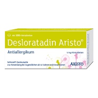DESLORATADIN Aristo 5 mg Filmtabletten - 100St