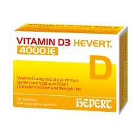 VITAMIN D3 HEVERT 4000 I.E. Tabletten - 90St - Calcium & Vitamin D3